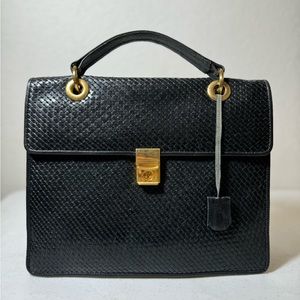 Black Crossbody with Gold accents